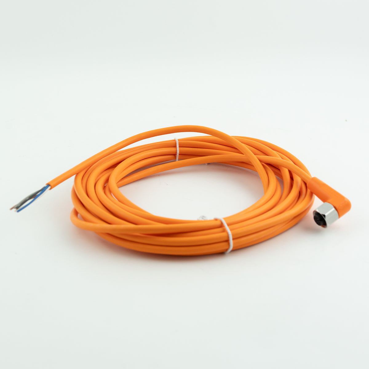 Connecteur M12 coudé 5 pôles IFM EVT013 avec câble PVC 5m - EVT013