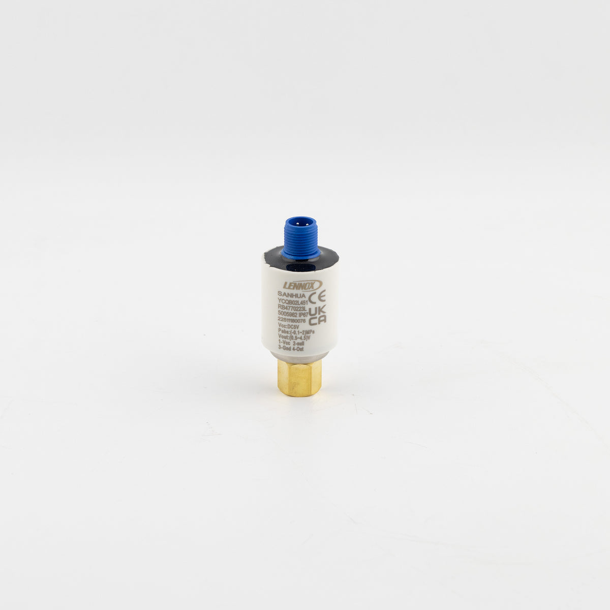 Capteur de pression Sanhua YCQB02L451 -1/20 bars 0/5V M12 - YCQB02L451 M12