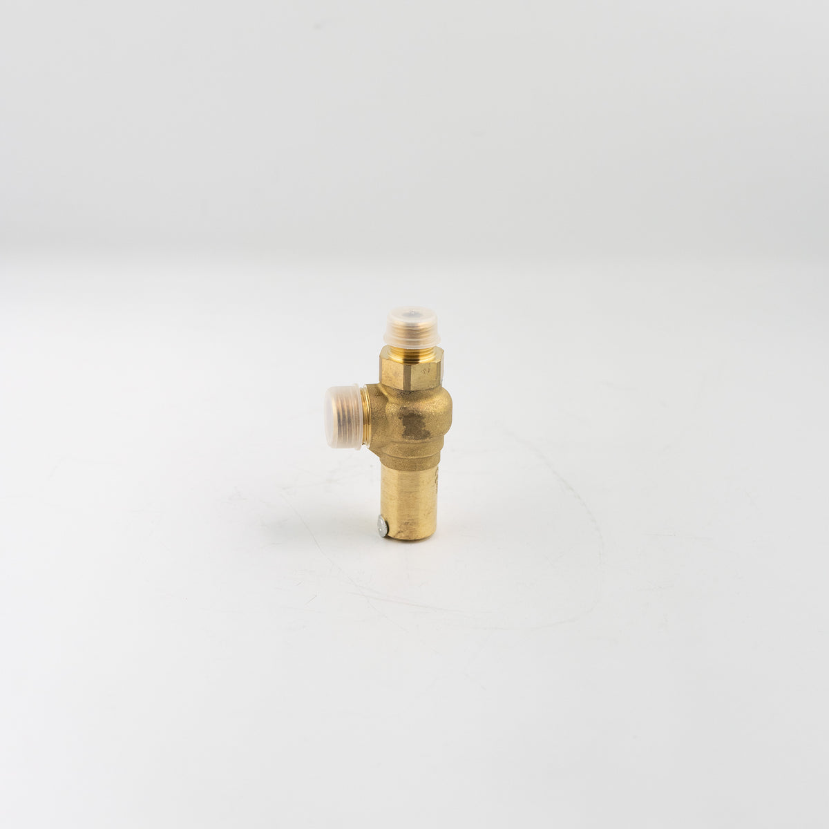 Soupape de sécurité équerre laiton US RECO 31 bar 3/8 MPT x 1/2 BSP - 3/8 MPT X 1/2 BSP