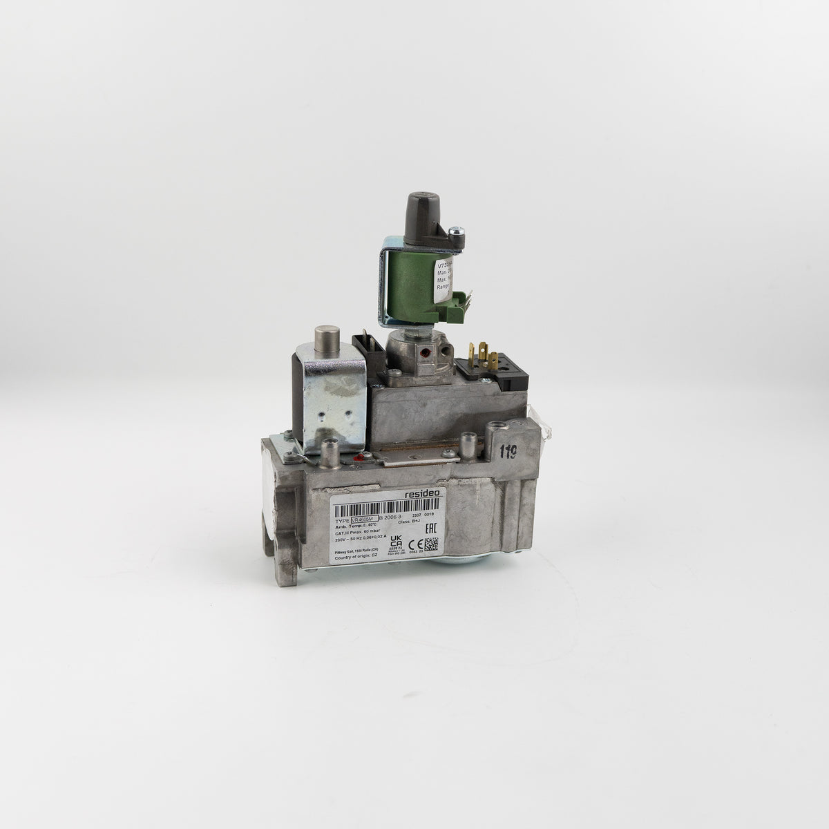 Vanne gaz modulante Honeywell Resideo V4605MB2006B 220/240V - V4605MB2006B