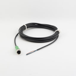Câble de raccordement M12 femelle 3 pôles 5m Phoenix Contact 1683510 - 1683510 SAC-3P- 5,0-PUR/M12FS