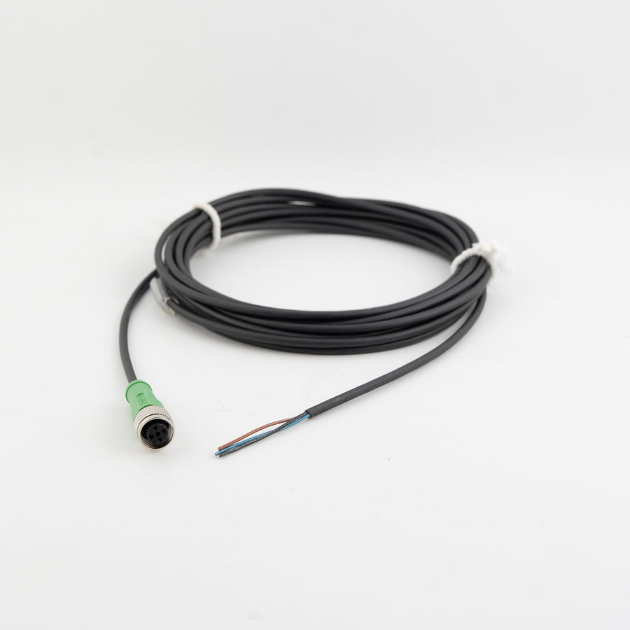 Câble de raccordement M12 femelle 3 pôles 5m Phoenix Contact 1683510 - 1683510 SAC-3P- 5,0-PUR/M12FS