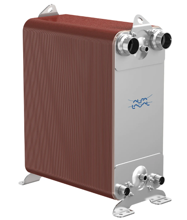 Échangeur à plaques brasées Alfa Laval ACH 502 DQ 126AH-F - ACH 502 DQ 126AH-F